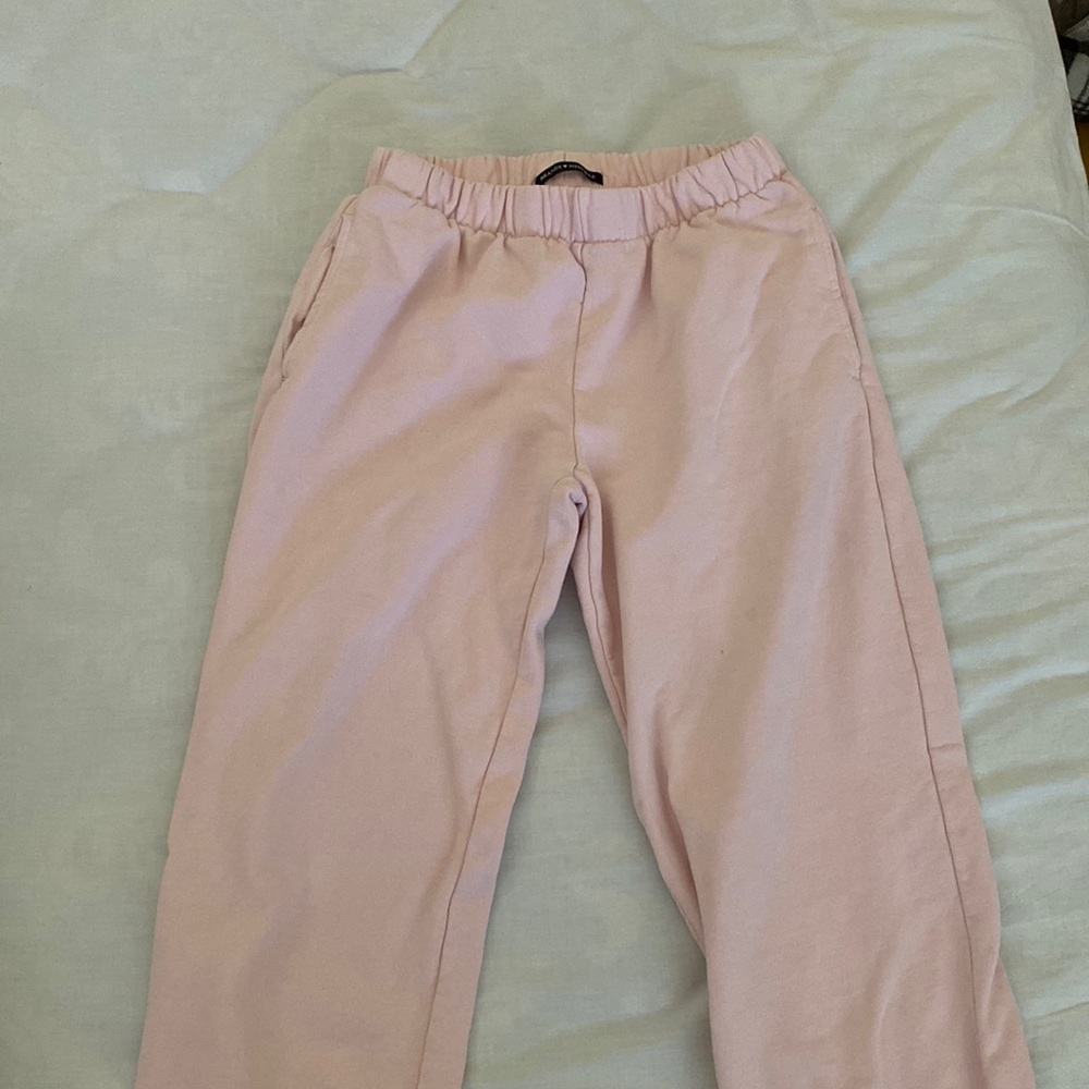 brandy melville rosa sweatpants